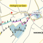 Carte promenade du Geer-zoom